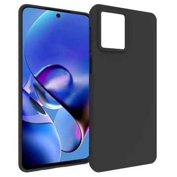 Motorola Moto G54 Mot Fingeravtrykk Matte TPU-deksel - Svart