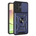 Motorola Moto G54 Hybrid-deksel med Roterende Ring med Kameraskjold
