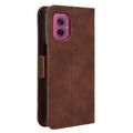 Motorola Moto G55 Kortholder Lommebokveske - brun