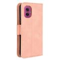 Motorola Moto G55 Kortholder Lommebokveske - Rosa