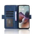 Motorola Moto G56 Kortholder Lommebokveske - blå