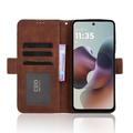 Motorola Moto G56 Kortholder Lommebokveske - brun