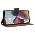 Motorola Moto G56 Kortholder Lommebokveske - brun