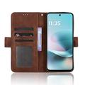 Motorola Moto G67 Power/G57 Power/G57 Kortholder Lommebokveske - brun