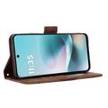 Motorola Moto G67 Power/G57 Power/G57 Kortholder Lommebokveske - brun