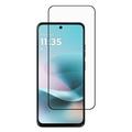 Motorola Moto G67 Power Full Cover Beskyttelsesglass - 9H - svart kant