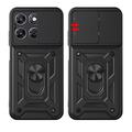 Motorola Moto G67 Power/G57 Power Tech-Protect CamShield Pro Deksel - Svart