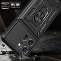 Motorola Moto G67 Power/G57 Power Tech-Protect CamShield Pro Deksel - Svart