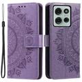 Motorola Moto G75 Mandala Series Lommebok-deksel
