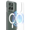 Motorola Moto G77 Power Hybrid-deksel - MagSafe-kompatibel - Gjennomsiktig