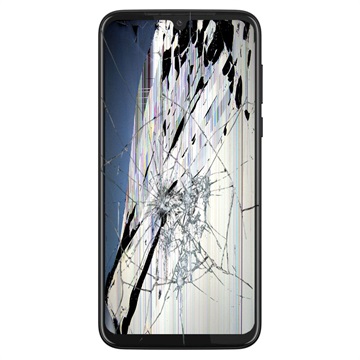 Reparasjon av Motorola Moto G8 Plus LCD-display & Berøringsskjerm - Svart