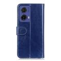 Motorola Moto G85/S50 Neo Lommebok-deksel med Magnetisk Lukning - Blå