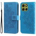 Motorola Moto G86 Mandala Series Lommebok-deksel - Blå