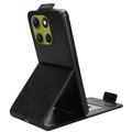 Motorola Moto G86 Power vertikalt flip-etui med stativ