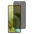 Motorola Moto G86/G86 Power Privacy Full Cover Beskyttelsesglass - Svart Kant