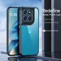 Motorola Moto G67/G77/G87 Dux Ducis Aimo Hybrid-deksel - Svart