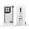 Motorola Moto G67/G77/G87 Dux Ducis Aimo Hybrid-deksel - Svart