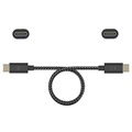 Motorola Premium USB-C til USB-C Kabel SJCX0CCB15 - 1.5m - Svart / Grå