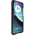 Motorola Razr 40 Ultra Imak Ruiyi Hybrid-deksel - Karbonfiber - Svart