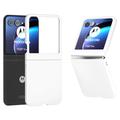 Motorola Razr 50 Plast Deksel - Hvit