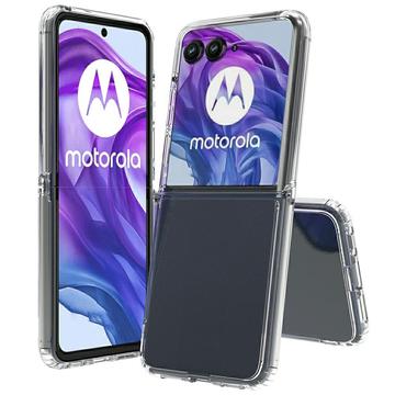 Motorola Razr 60 Ultra Ripebestandig Hybrid-deksel - Gjennomsiktig