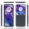 Motorola Razr 60 Ultra Ripebestandig Hybrid-deksel - Gjennomsiktig