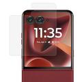 Motorola Razr 70 Ultra Beskyttelsesglass - 9H - Case Friendly - Gjennomsiktig