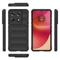 Motorola Signature Rugged TPU-deksel - Svart
