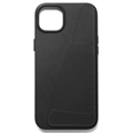 Mujjo iPhone 14 Plus Lommebok Deksel i Skinn
