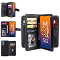 Multi-kort Slot Samsung Galaxy M52 5G Lommebok-deksel