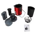 Multifunksjonell 2-trinns Slow Juicer med saftbeholder