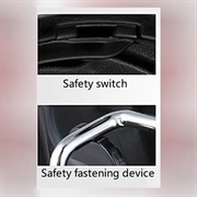 Multifunksjonell 2-trinns slowjuicer med saftbeholder - sølv / svart