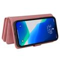 Multipurpose Serie iPhone 14 Pro Lommebok-deksel - Rosa