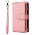 Multipurpose Serie iPhone 14 Pro Lommebok-deksel - Rosa