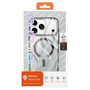 iPhone 18 Pro Max/17 Pro Max Mutural magnetisk glitrende hybrid-deksel - svart
