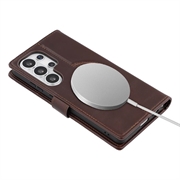 Samsung Galaxy S26 Ultra MyTPhone CardMate lommebokveske i lær - mørkebrun