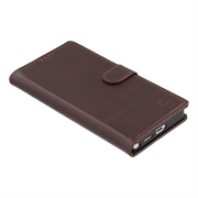 Samsung Galaxy S26 Ultra MyTPhone CardMate lommebokveske i lær - mørkebrun