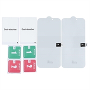 iPhone 17e MyTPhone CardMate lommebokveske i lær - mørkebrun