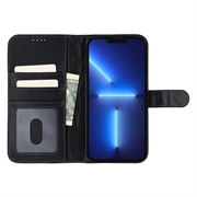 iPhone 13 Pro Max/12 Pro Max MyTPhone CardMate lommebokveske i lær