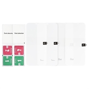 iPhone 13 Pro Max/12 Pro Max MyTPhone CardMate lommebokveske i lær - mørkebrun