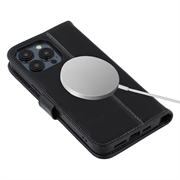 iPhone 15 Pro Max MyTPhone CardMate lommebokveske i lær - svart