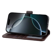 iPhone Air MyTPhone CardMate lommebokveske i lær - mørkebrun