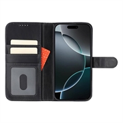 iPhone 17 Pro Max MyTPhone CardMate lommebokveske i lær - svart