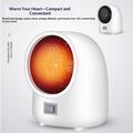 N4 400W bordvarmevifte med smart temperaturregulering - hvit
