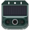 N911Z Solcelledrevet ultralyd fugleskjold med LED-blinkende og bevegelsessensoralarm - 2 stk.