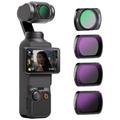 NEEWER Magnetisk ND-filtersett for DJI Osmo Pocket 3 - ND16-, ND64-, ND256- og CPL-filtre