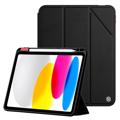 Nillkin Bevel iPad (2022) Smart Folio-etui - Svart / Gjennomsiktig