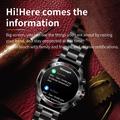 NX1 Pro Luxury Metal Business Smart Watch Helseovervåking Bluetooth-oppringing Vanntett sportsklokke