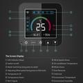 Neo NAS-RT01W smart klimaanleggsregulator med Wi-Fi og sensor for temperatur og luftfuktighet