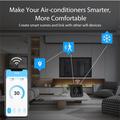 Neo NAS-RT01W smart klimaanleggsregulator med Wi-Fi og sensor for temperatur og luftfuktighet
